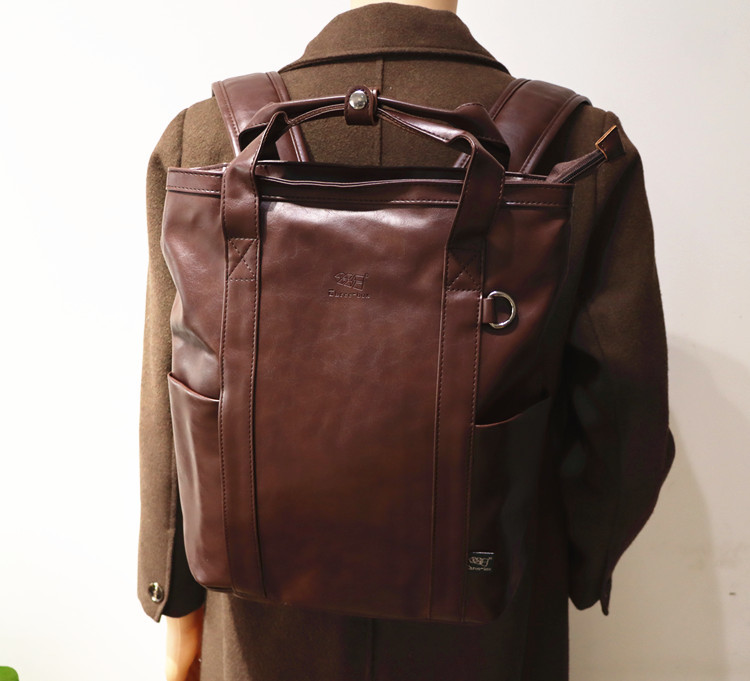VICTORNEST®Minimalist Business Commuter Laptop Bag Convertible Handheld and Backpack-VICTORNEST