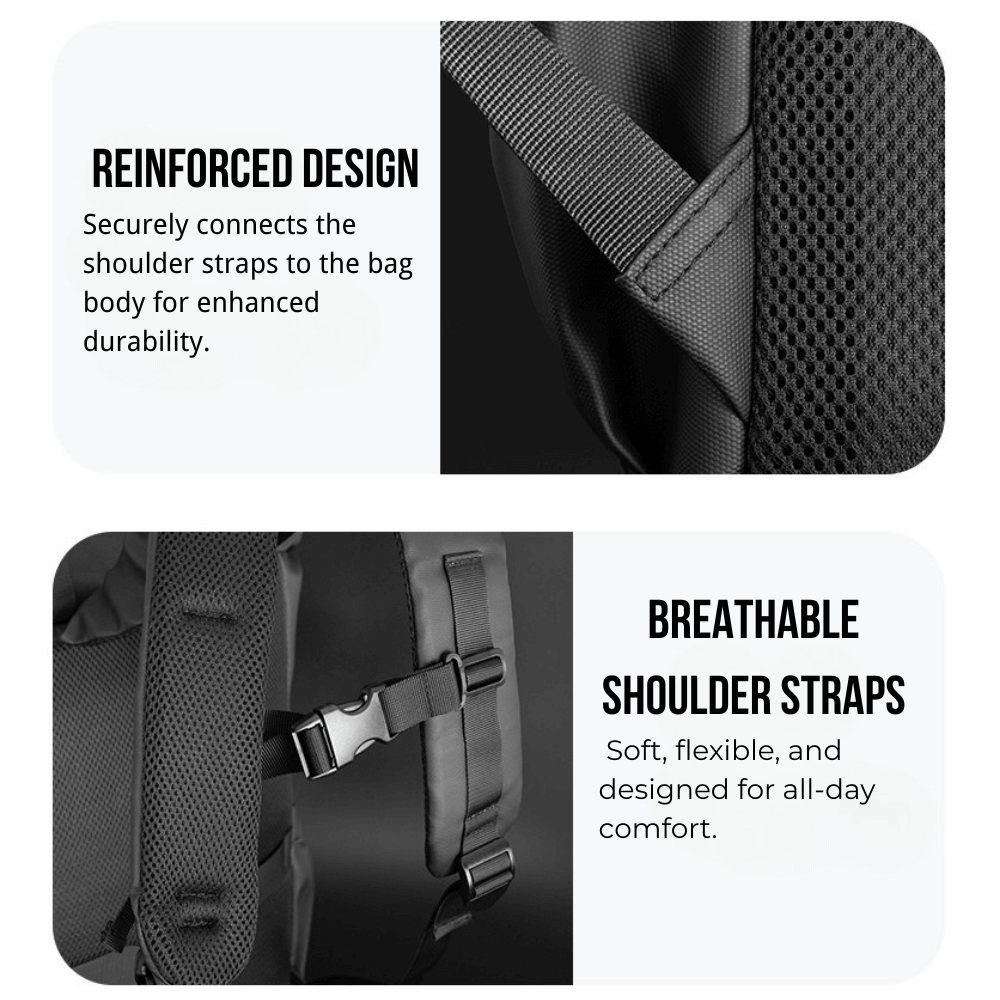 Men & Women Ease Spinal Pressure Waterproof Travel Laptop Backpack