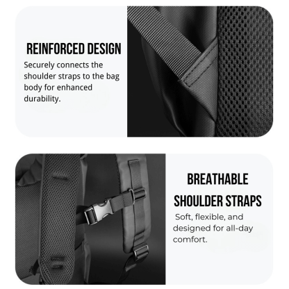 Men & Women Ease Spinal Pressure Waterproof Travel Laptop Backpack