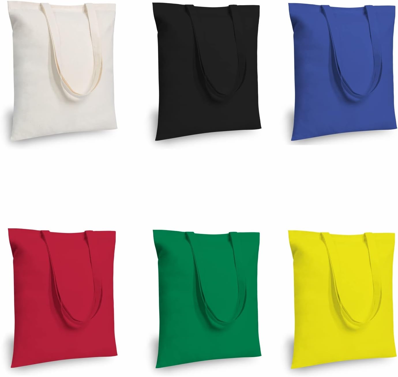VICTORNEST®Cotton Tote Bags, Reusable Shopping Bags