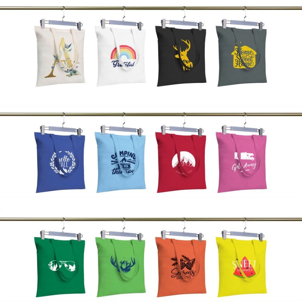 VICTORNEST®Cotton Tote Bags, Reusable Shopping Bags,