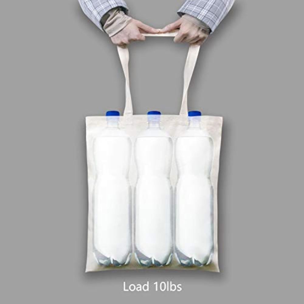 VICTORNEST®Cotton Tote Bags, Reusable Shopping Bags,
