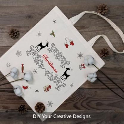 VICTORNEST®Cotton Tote Bags, Reusable Shopping Bags,
