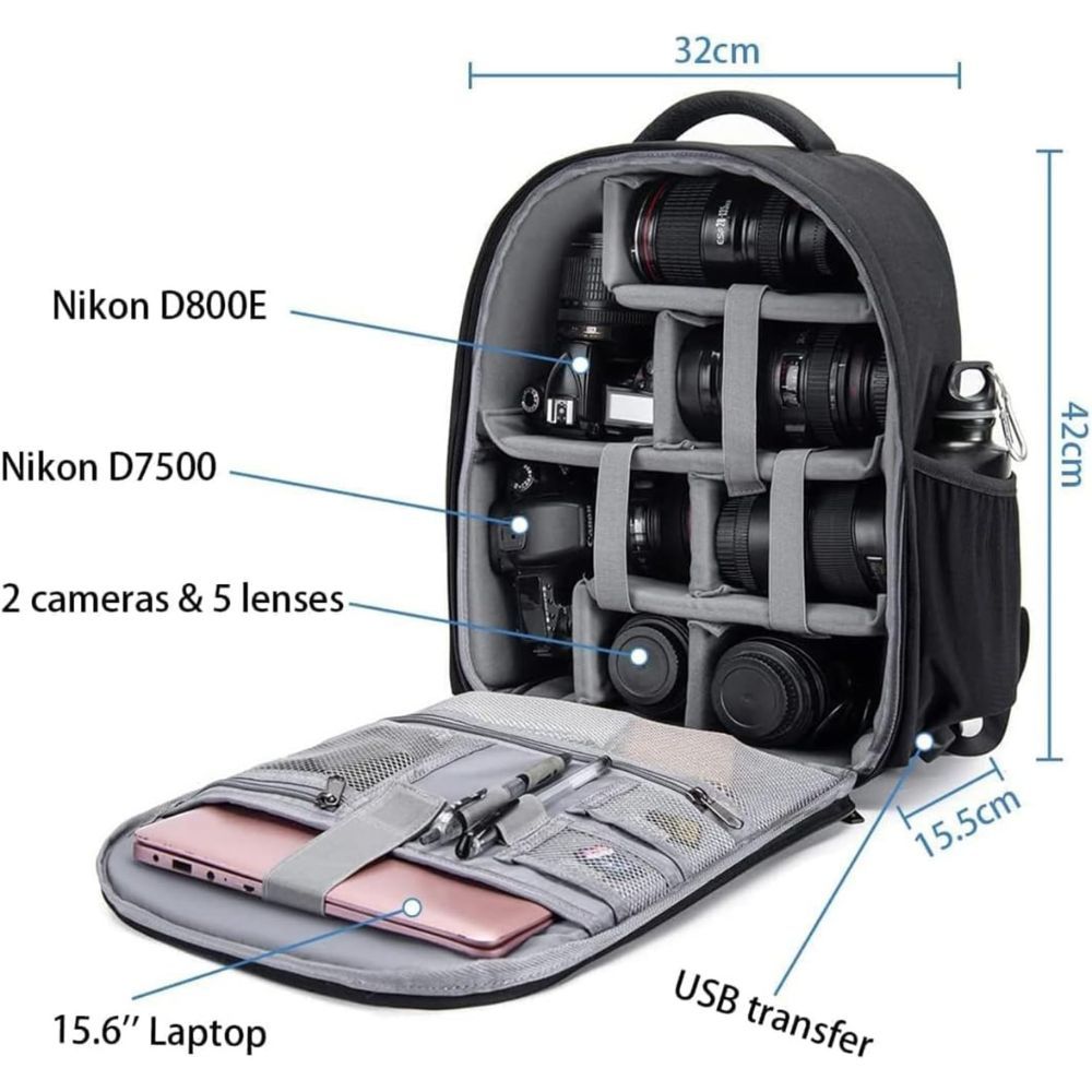 VICTORNEST®Camera Backpack Professional DSLR Bag