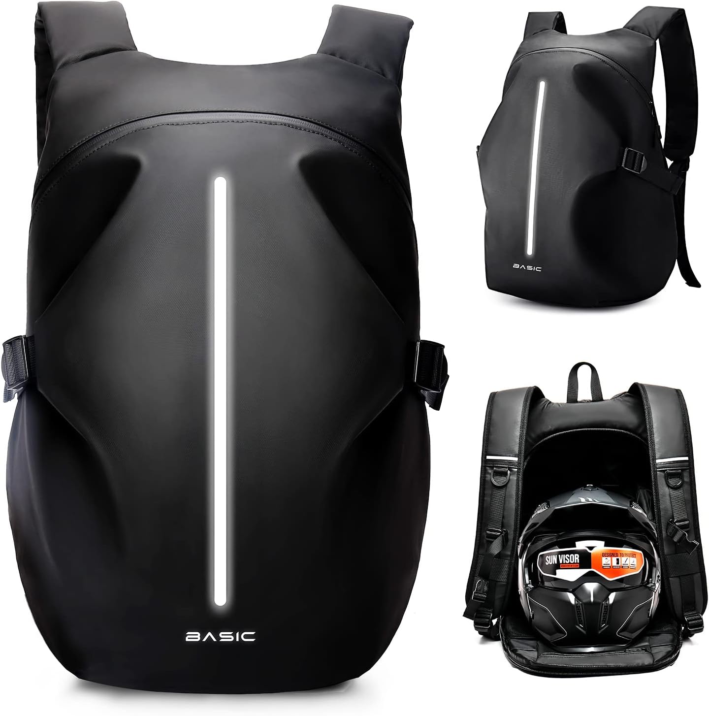 VICTORNEST®Motorcycle Backpack,Waterproof Helmet Backpack for Men