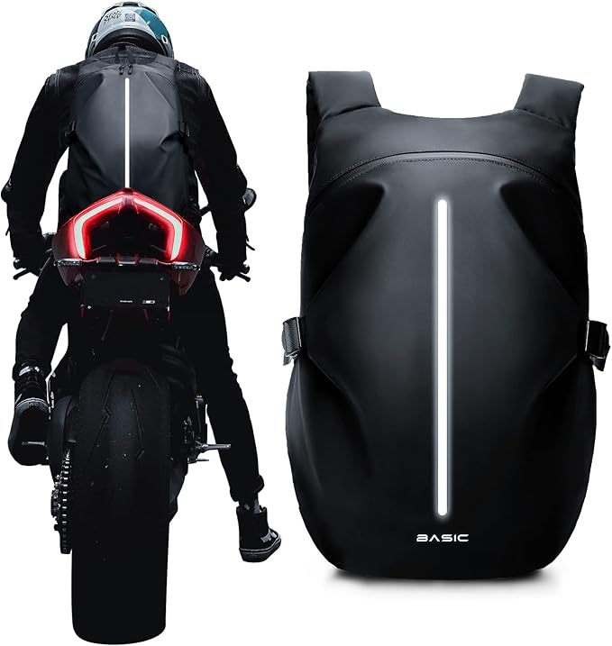 VICTORNEST®Motorcycle Backpack,Waterproof Helmet Backpack for Men