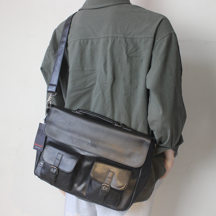 VICTORNEST®Single Shoulder Bag Men's Briefcase Commuter Bag-VICTORNEST