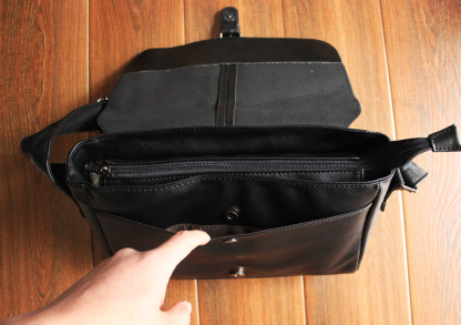 VICTORNEST®Crossbody Bag Vintage Shoulder Bag Business Messenger Bag-VICTORNEST