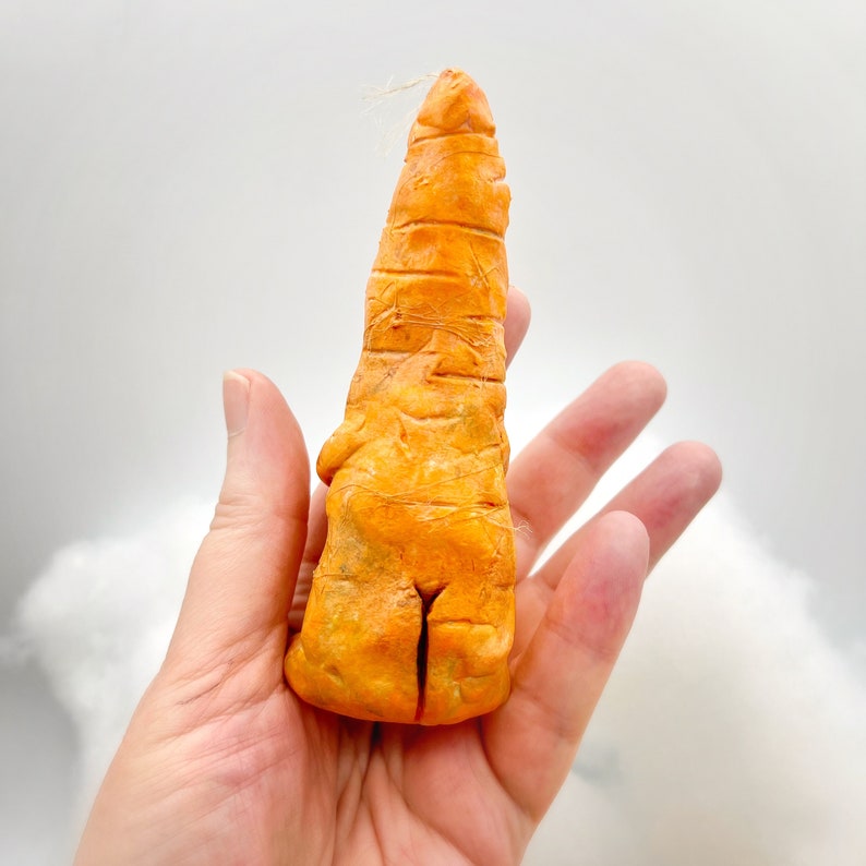 Cranky Carrot Figurine