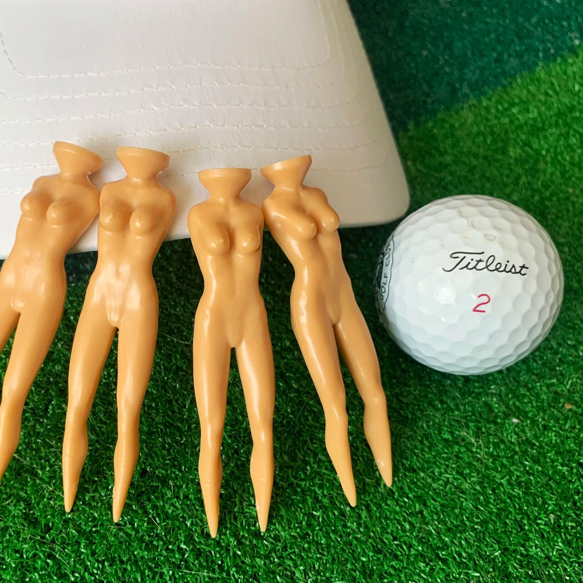 Nude Women Golf Tees - Golf Accessory divot repair tool
