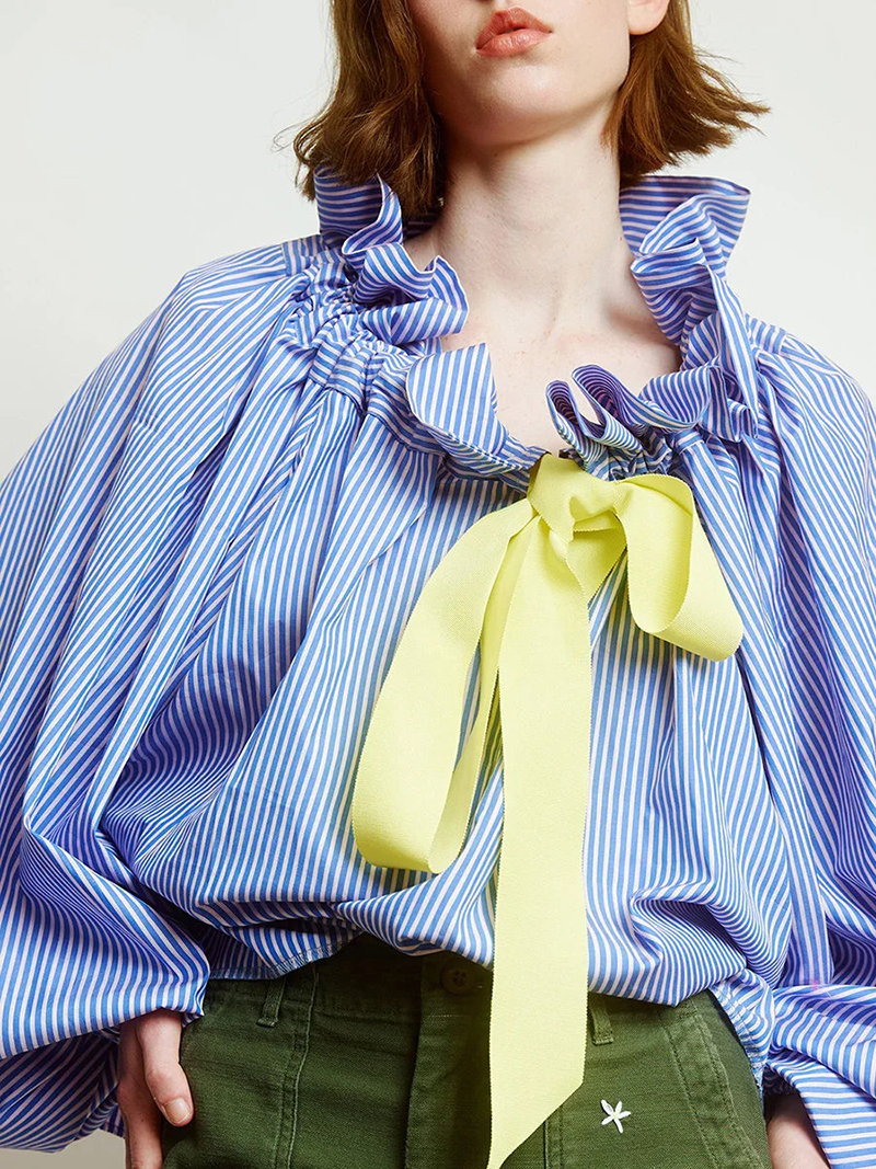 Bellarine Puffed Cotton Blouse(BUY 2 FREE SHIPPING)