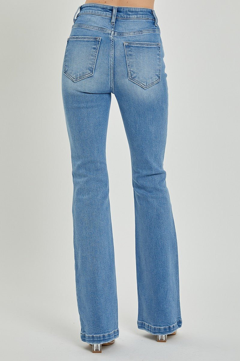 🔥HOT SALE🔥High Rise Button Fly Jeans(BUY 2 FREE SHIPPING)