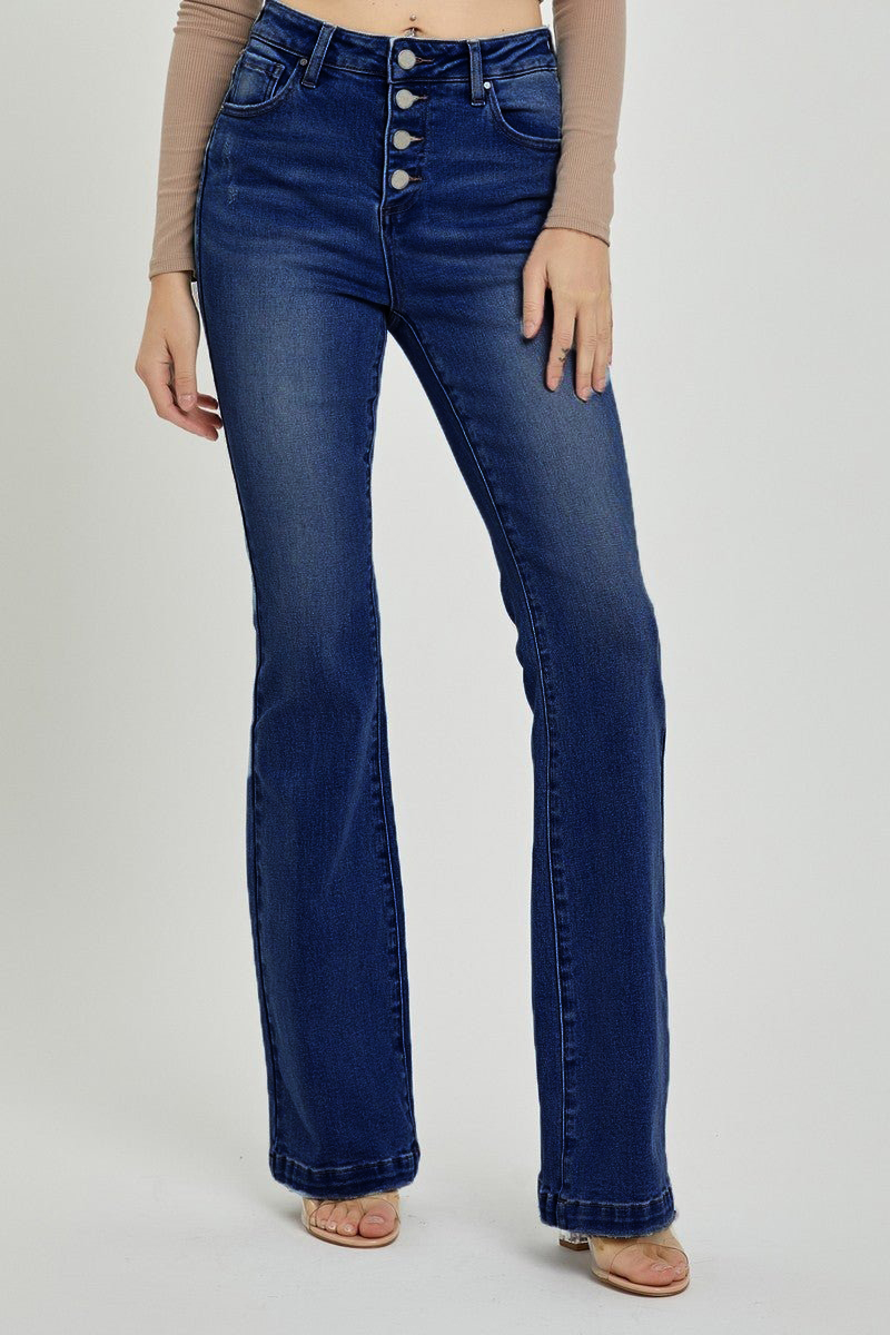 🔥HOT SALE🔥High Rise Button Fly Jeans(BUY 2 FREE SHIPPING)