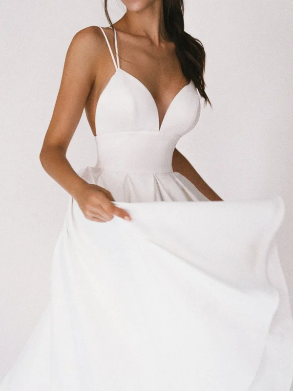 💖Mother's Day Sale 50% OFF💖Elegant strappy V-neck dress