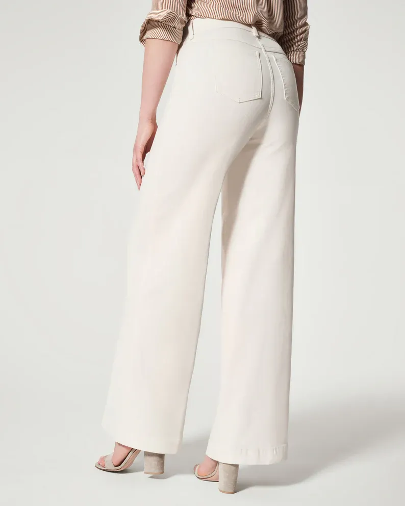 SEAMED FRONT WIDE LEG JEANS (BUY 2 FREE SHIPPING)