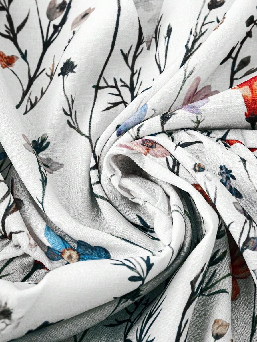 Women's Casual Printed Puff Sleeve Short Sleeve Tunic Top(BUY 2 FREE SHIPPING)