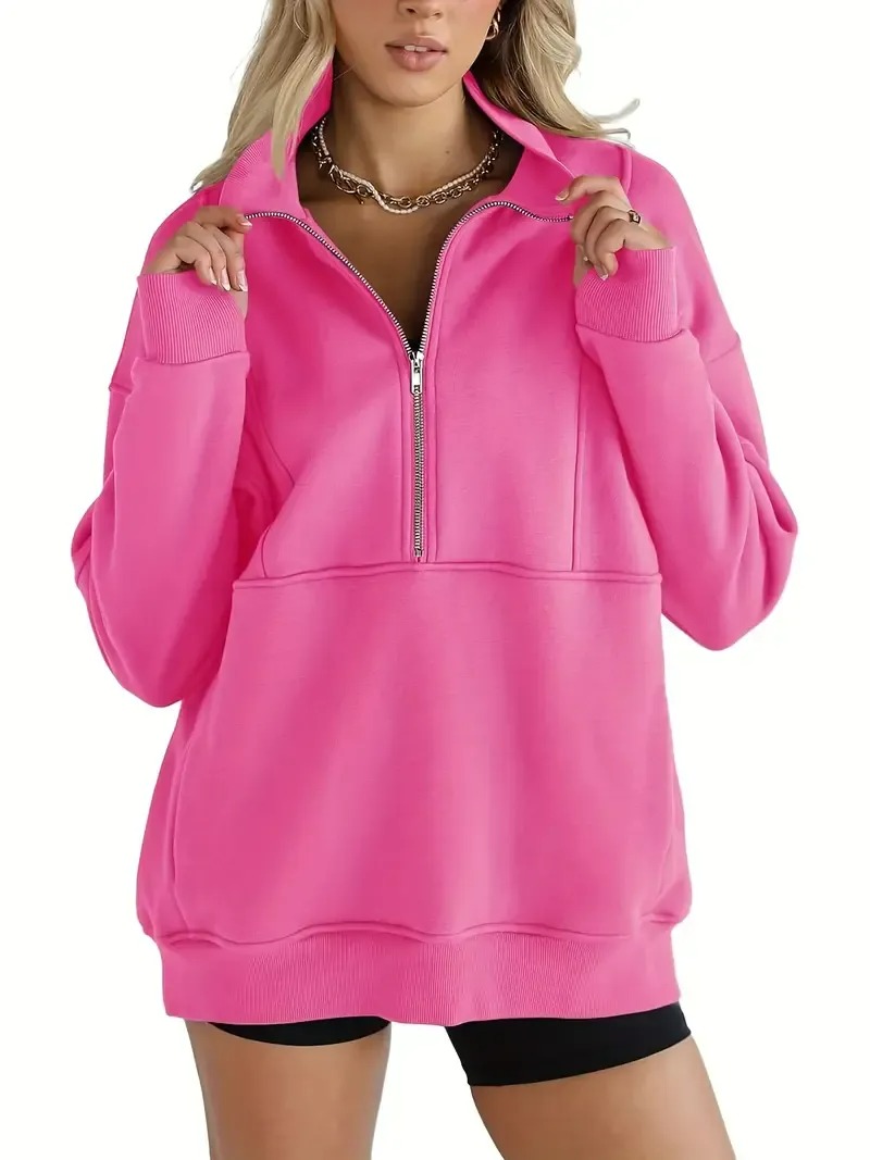 2024 Half-Zip Pullover Sweatshirt (Buy 2 Free Shipping)