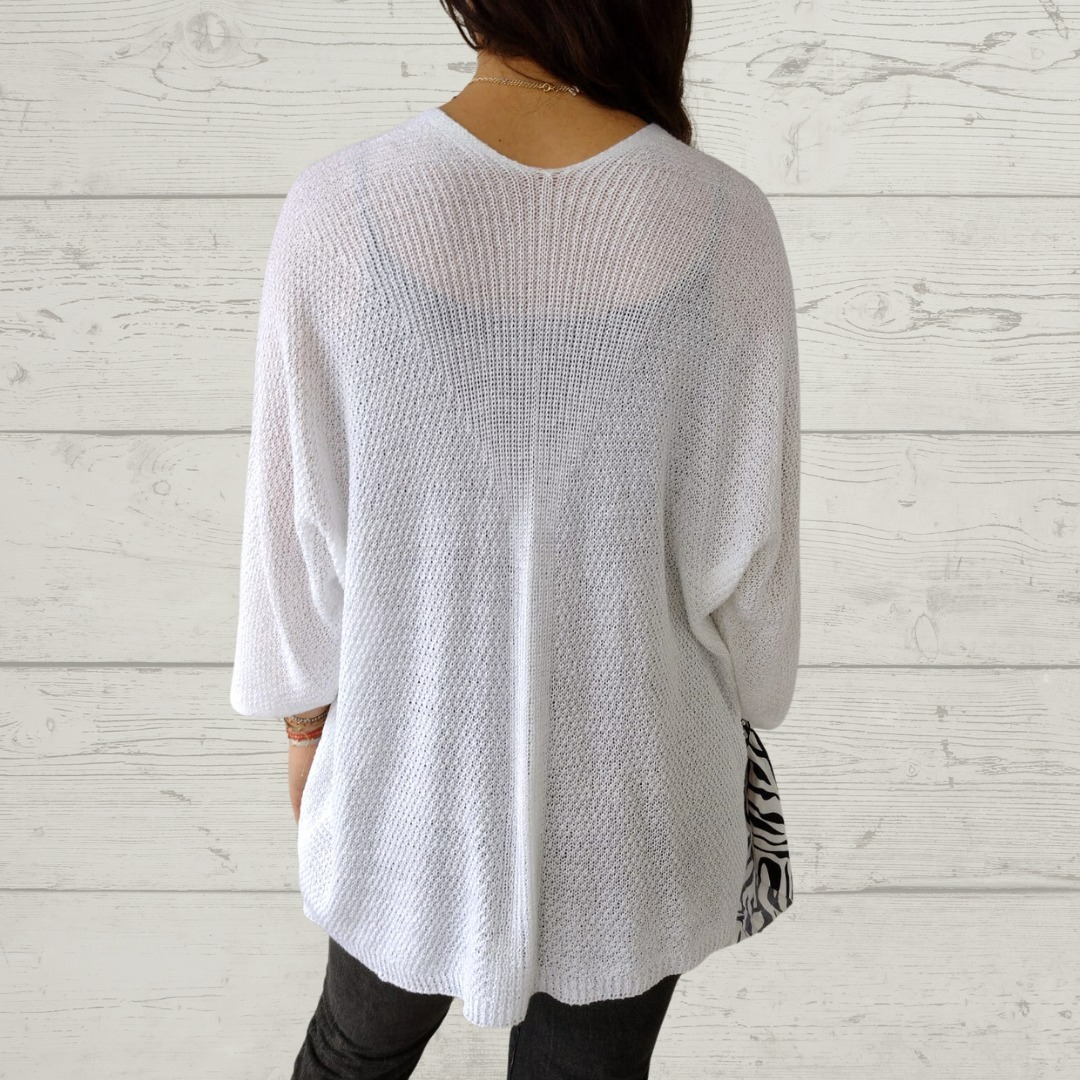 ✨Hot Sale✨Thread 3/4 Sleeve with Pockets Cardigan