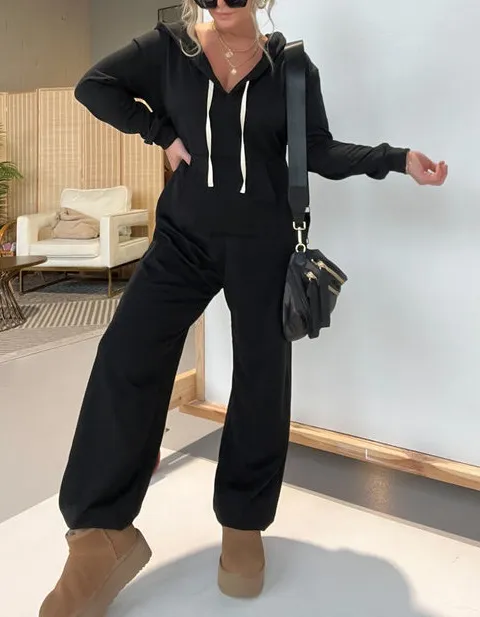 EARLY CHRISTMAS SALE FRENCH TERRY JUMPSUIT (BUY 2 FREE SHIPPING)