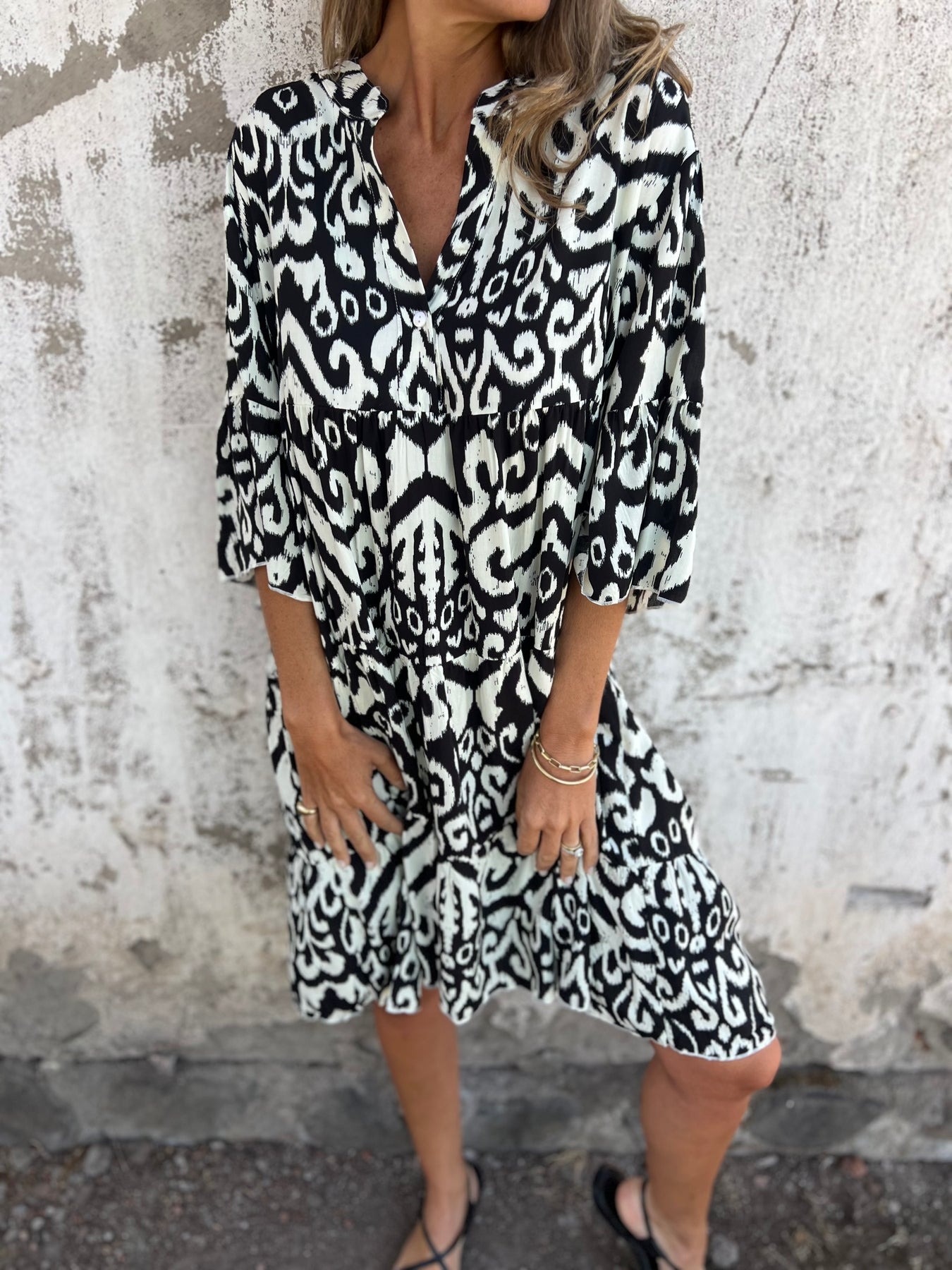 🔥HOT SALE🔥Black Moroccan Dress