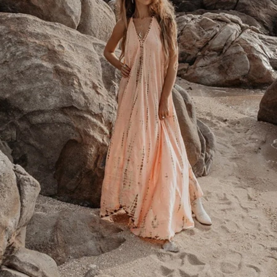 Ladies Western Vintage Casual Dress