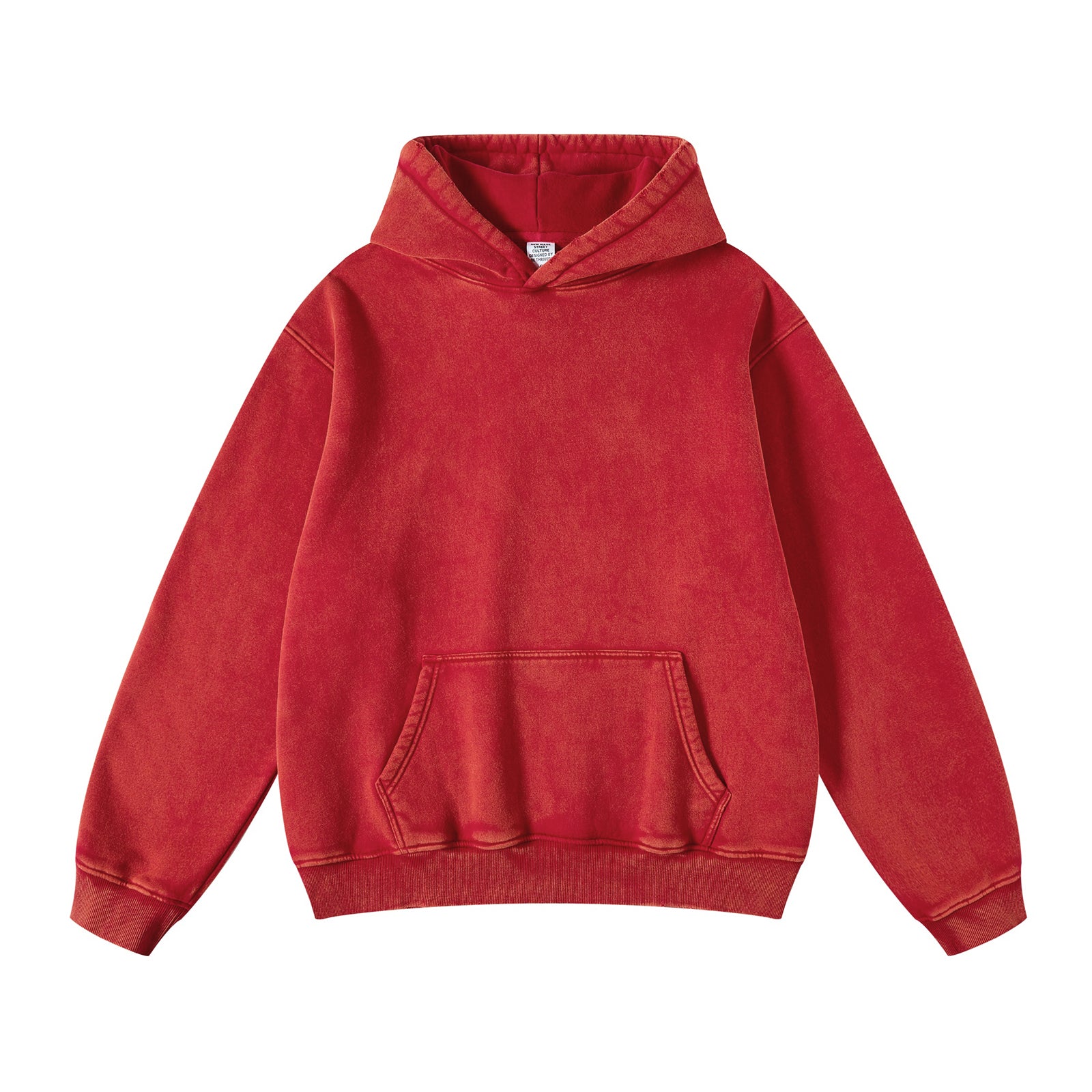 Unisex Plush Acid Wash Hoodie Pullover（Buy 2 Free Shipping）