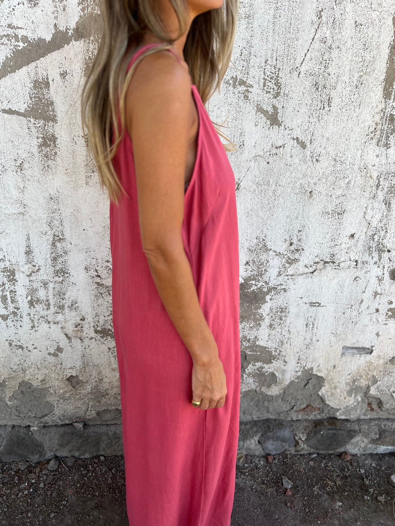 🔥HOT SALE🔥Adjustable Straps With Pocket Loose Jumpsuit