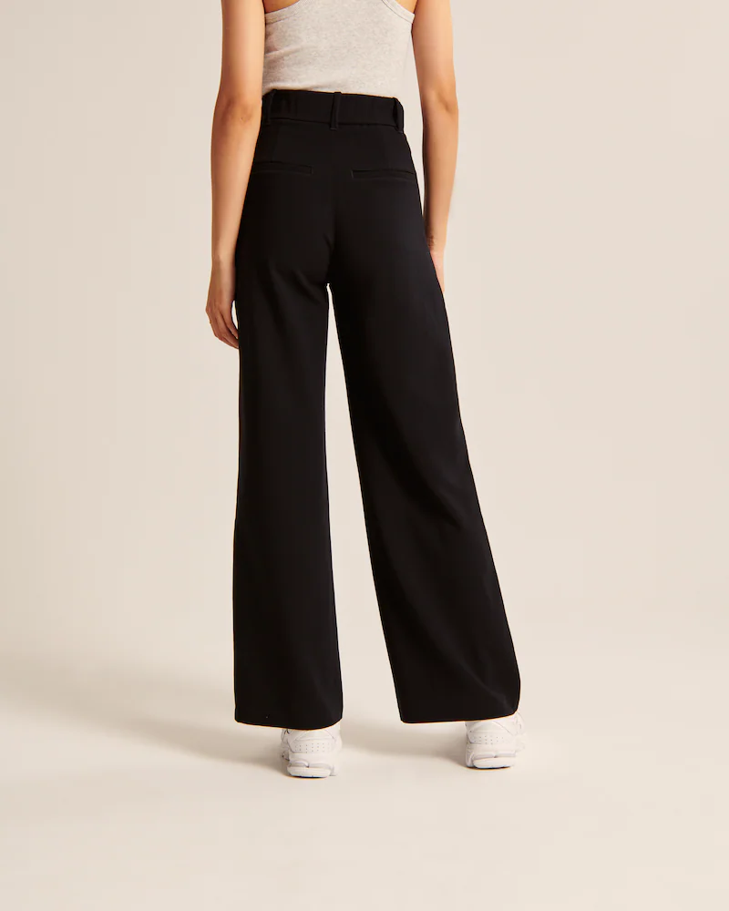 High Waist Tailored Wide Leg Pants (Buy 2 Free Shipping)