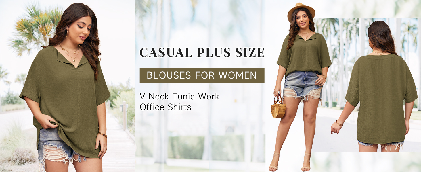 women plus size tops 