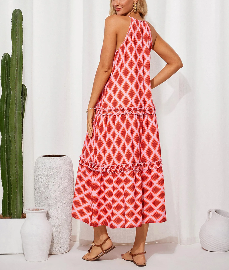 ✨WOMEN'S ELEGANT HOLLOWER OUT WAIST A LINE SPAGHETTI STRAPS DRESS (BUY 2 FREE SHIPPING)