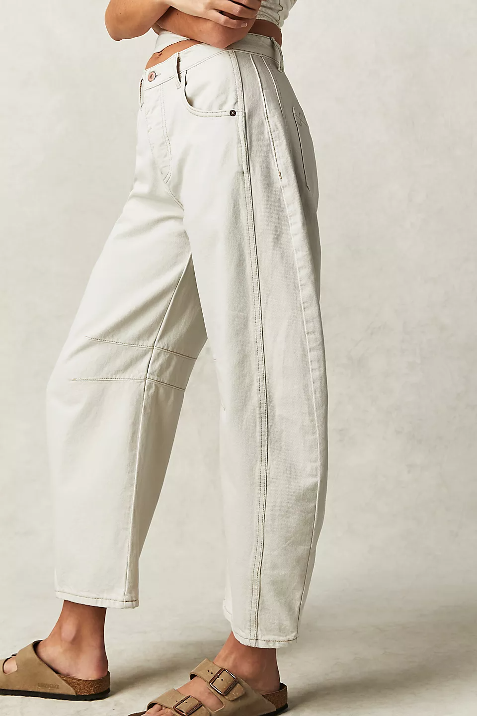 Mid low waist wide leg wide leg