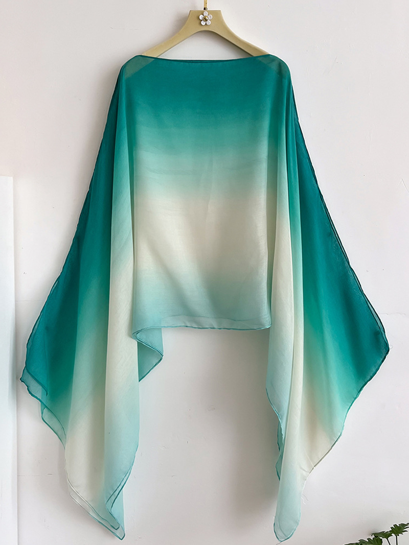Elegant sunscreen gradient color thin shawl(BUY 2 FREE SHIPPING)