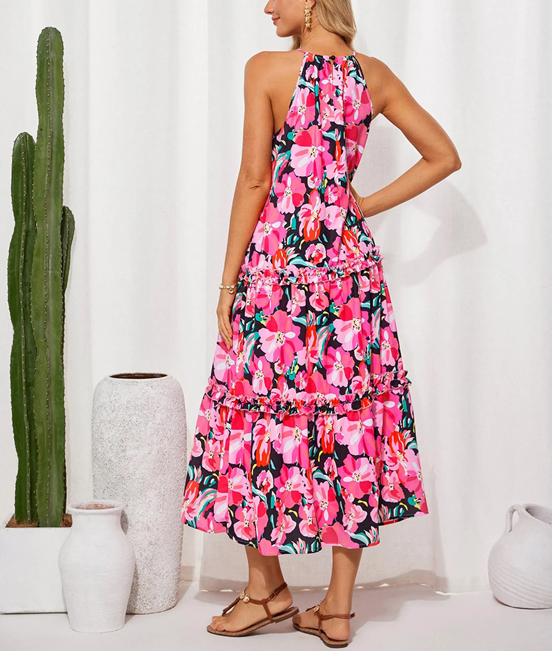 ✨WOMEN'S ELEGANT HOLLOWER OUT WAIST A LINE SPAGHETTI STRAPS DRESS (BUY 2 FREE SHIPPING)