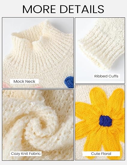 Women's Short Floral Sweater（BUY 2 FREE SHIPPING)