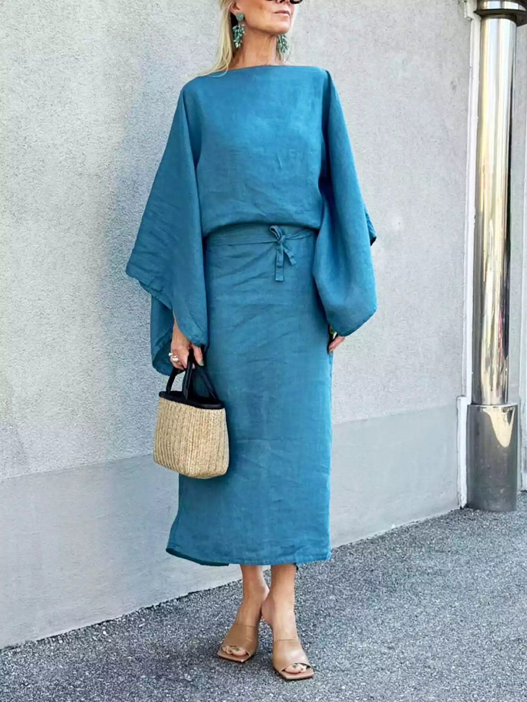 Linen Kimono Dress(BUY 2 FREE SHIPPING)