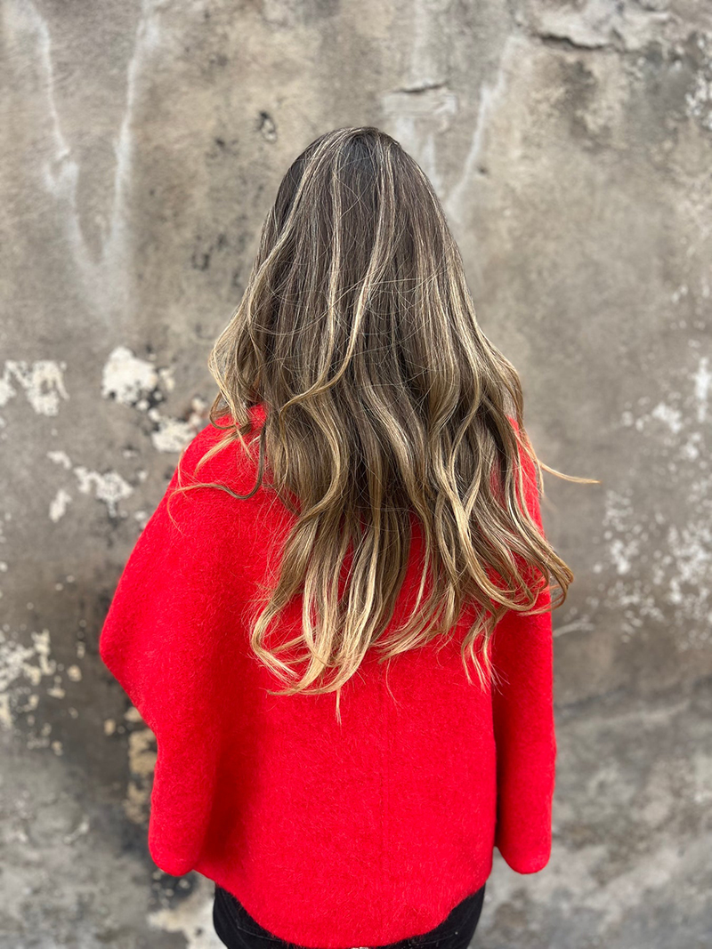 Loose Cropped Batwing Sleeve Button Jacket（BUY 2 FREE SHIPPING)