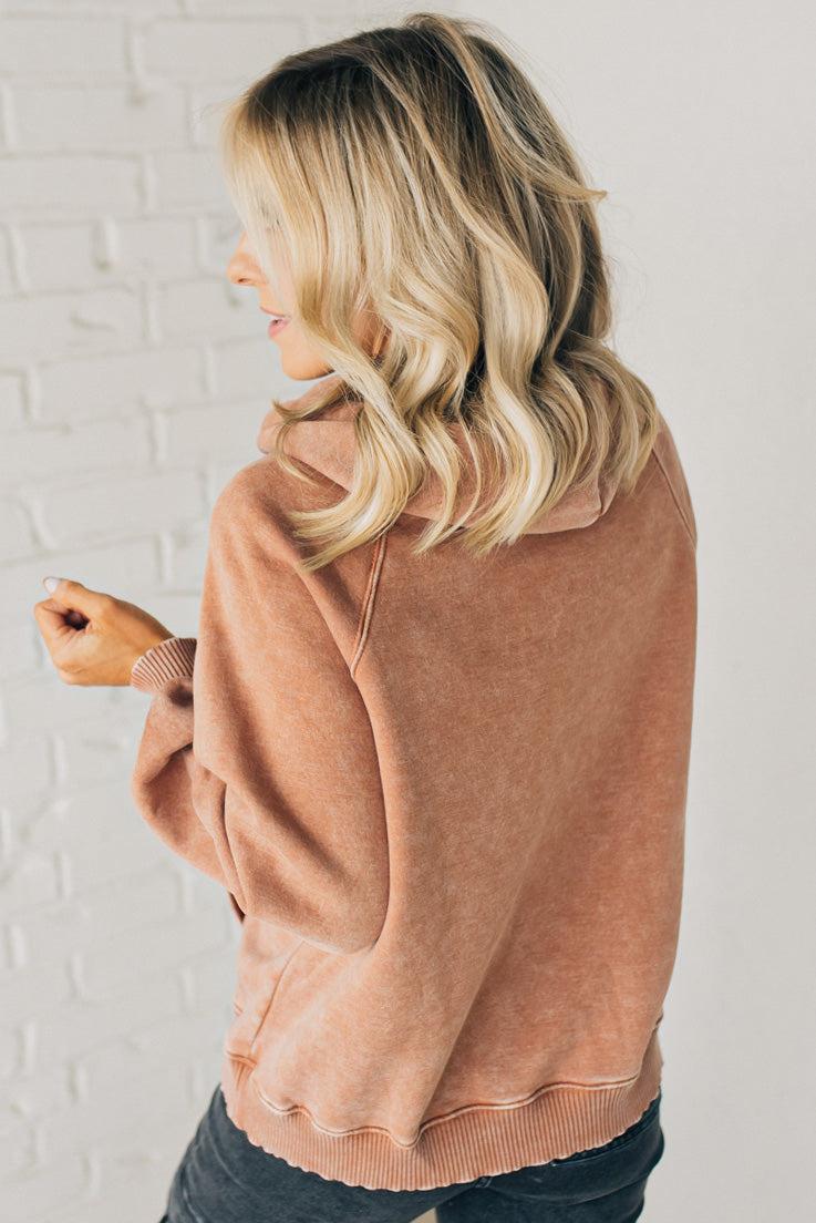 Acid Washed Fleece Hoodie（BUY 2 FREE SHIPPING)