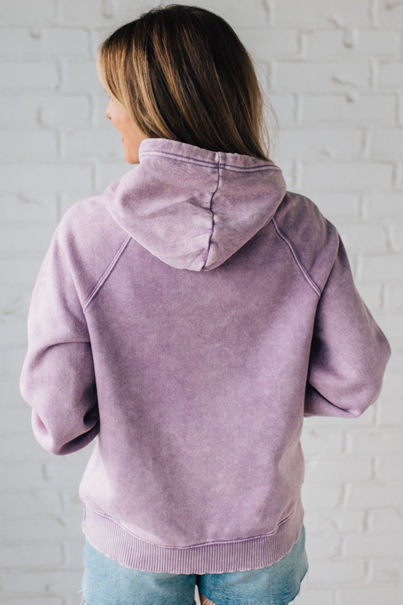Acid Washed Fleece Hoodie（BUY 2 FREE SHIPPING)
