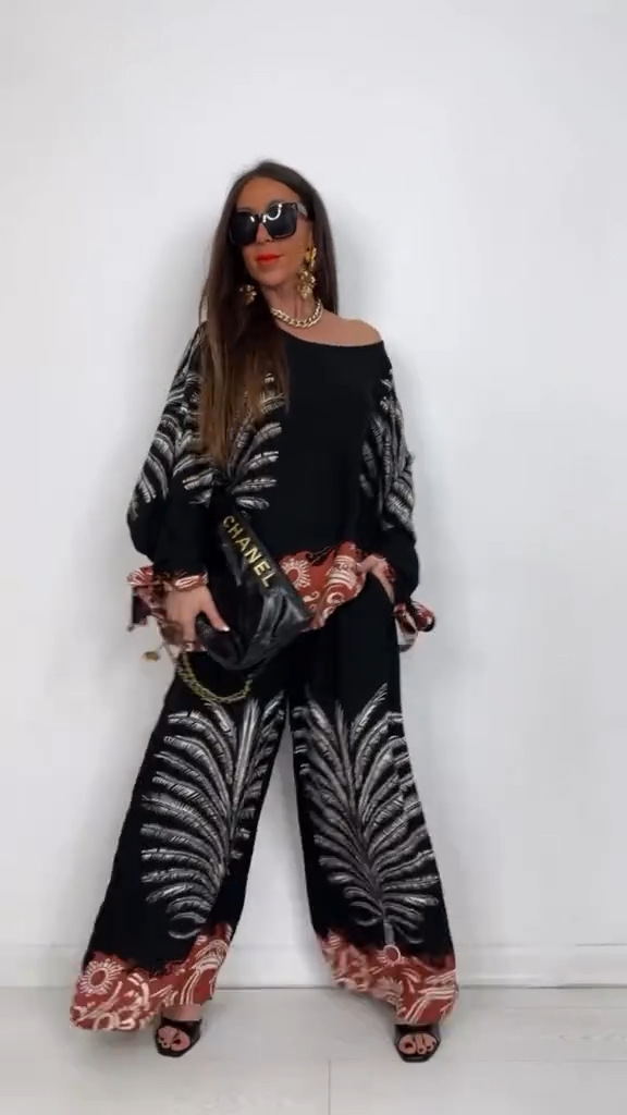 Turkey Hot-selling Floral-print Leisure Suit（BUY 2 FREE SHIPPING)