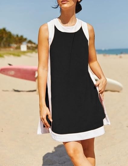 Women's Summer 2 Piece Outfits Sleeveless Spilt Hem Knit Sweater Top Sets Lounge Set Tracksuit With Pockets