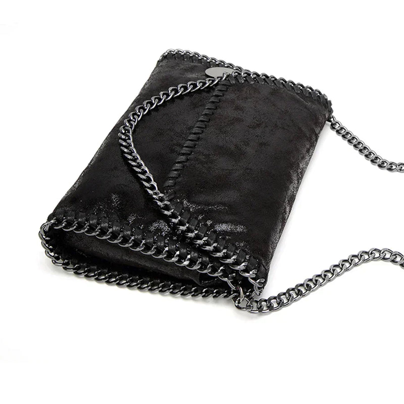 Suede clutch with chain(BUY 2 FREE SHIPPING)