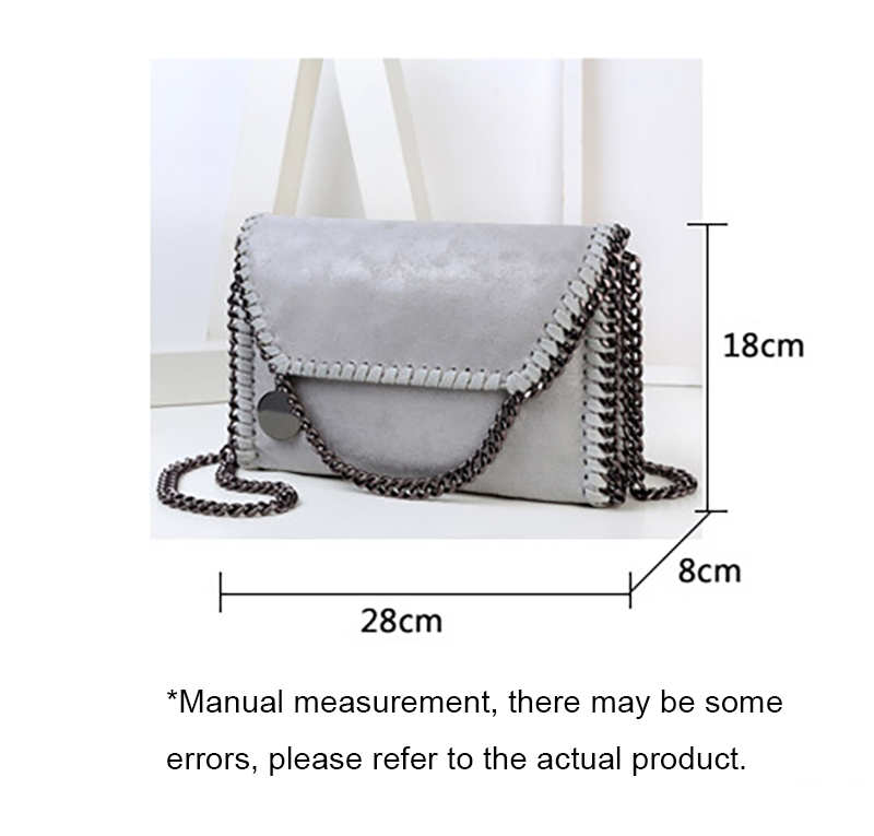 Suede clutch with chain(BUY 2 FREE SHIPPING)