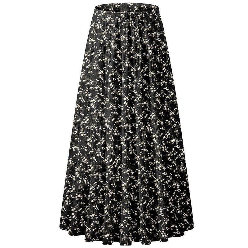 Women's chiffon stretch high waist pleated A-line skirt(BUY 2 FREE SHIPPING)
