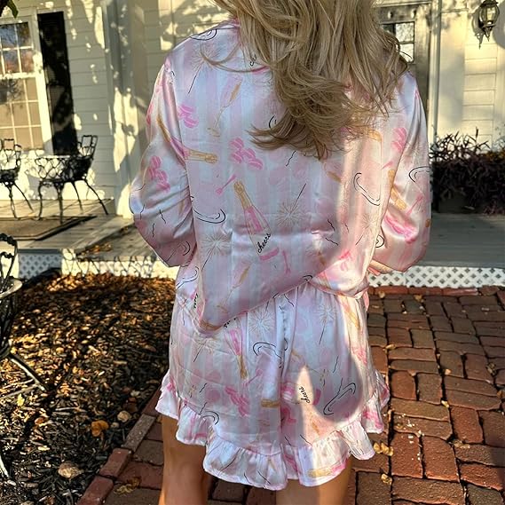 Women's Printed Two-Piece Pajama Set(BUY 2 FREE SHIPPING)