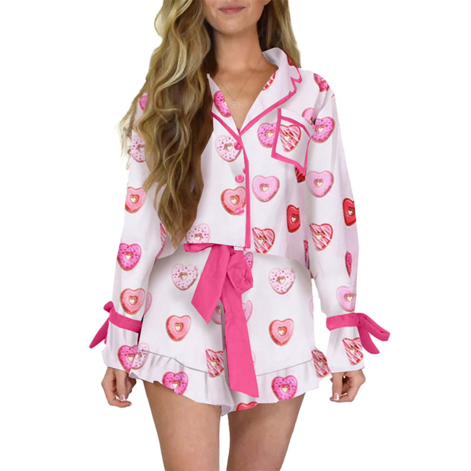 Women's Printed Two-Piece Pajama Set(BUY 2 FREE SHIPPING)