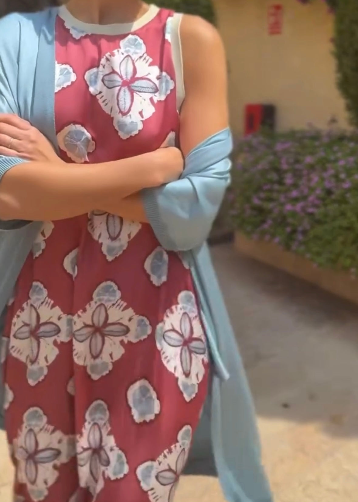 Boho Sleeveless Round Neck Printed Muse Long Dress with Cape（BUY 2 FREE SHIPPING)