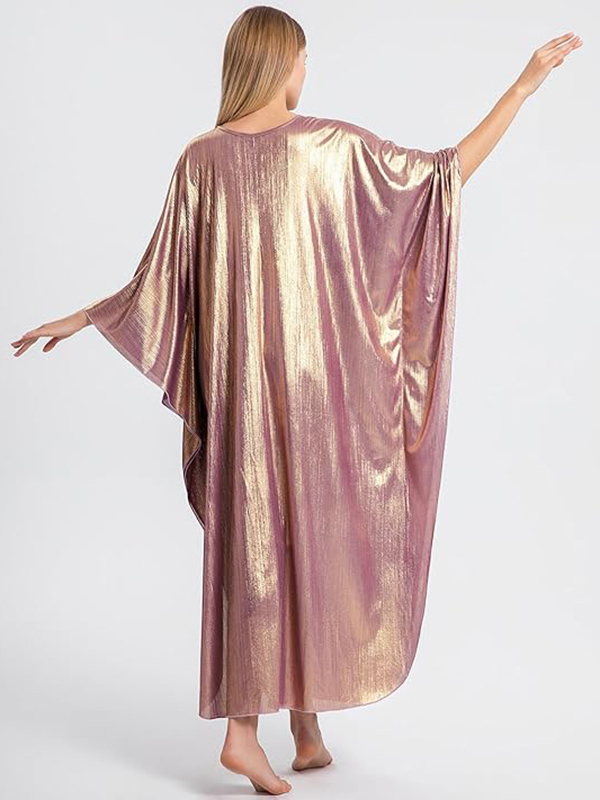 Sparkling Batwing Beach Cover-up Maxi Dress & Loungewear