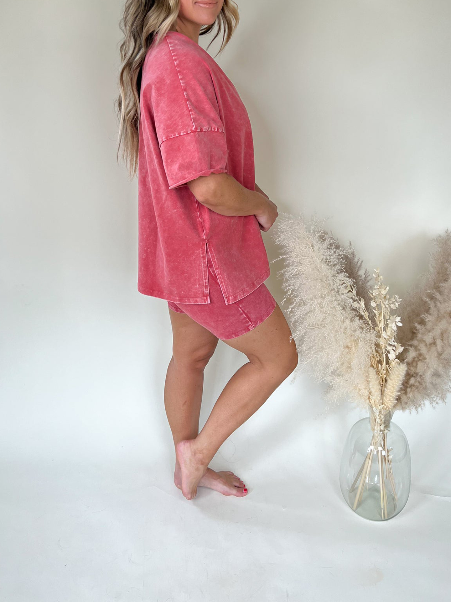 2023 Hot Sale Washed Set (Buy 2 Free Shipping)-Pink Laura