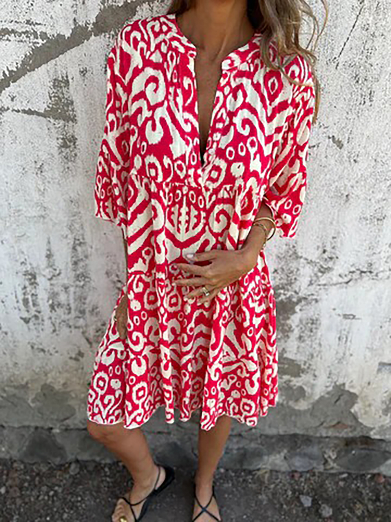 🔥HOT SALE🔥Black Moroccan Dress