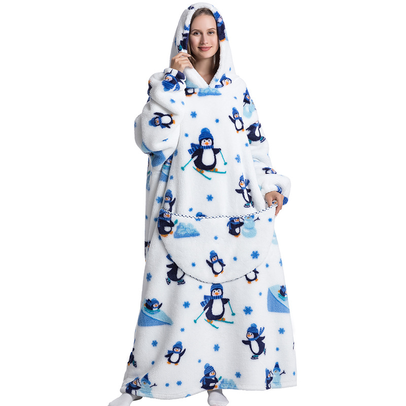 Oversized Hoodie Blanket Pajamas（BUY 2 FREE SHIPPING)